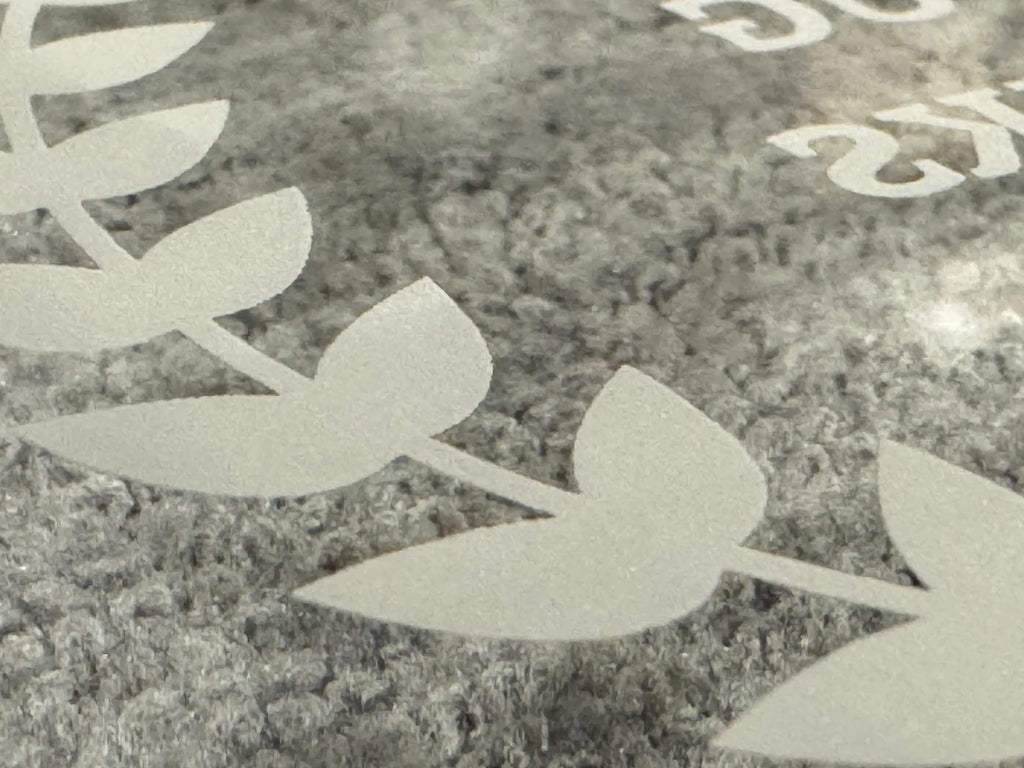 Custom 1" thick Award Plaque | Wood & Frosted Acrylic Corporate Trophy