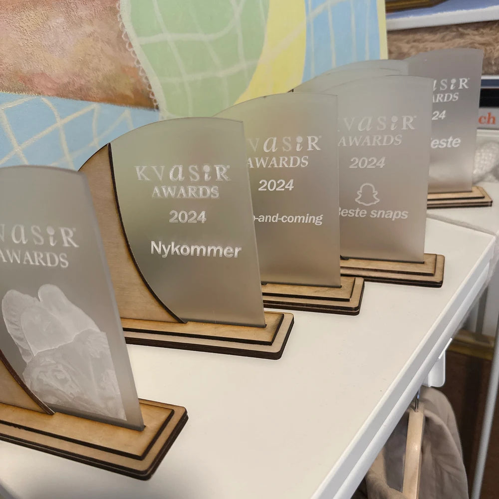 Personalized Wood & Acrylic Layered Award Plaque | Custom Corporate Employee Recognition Gift